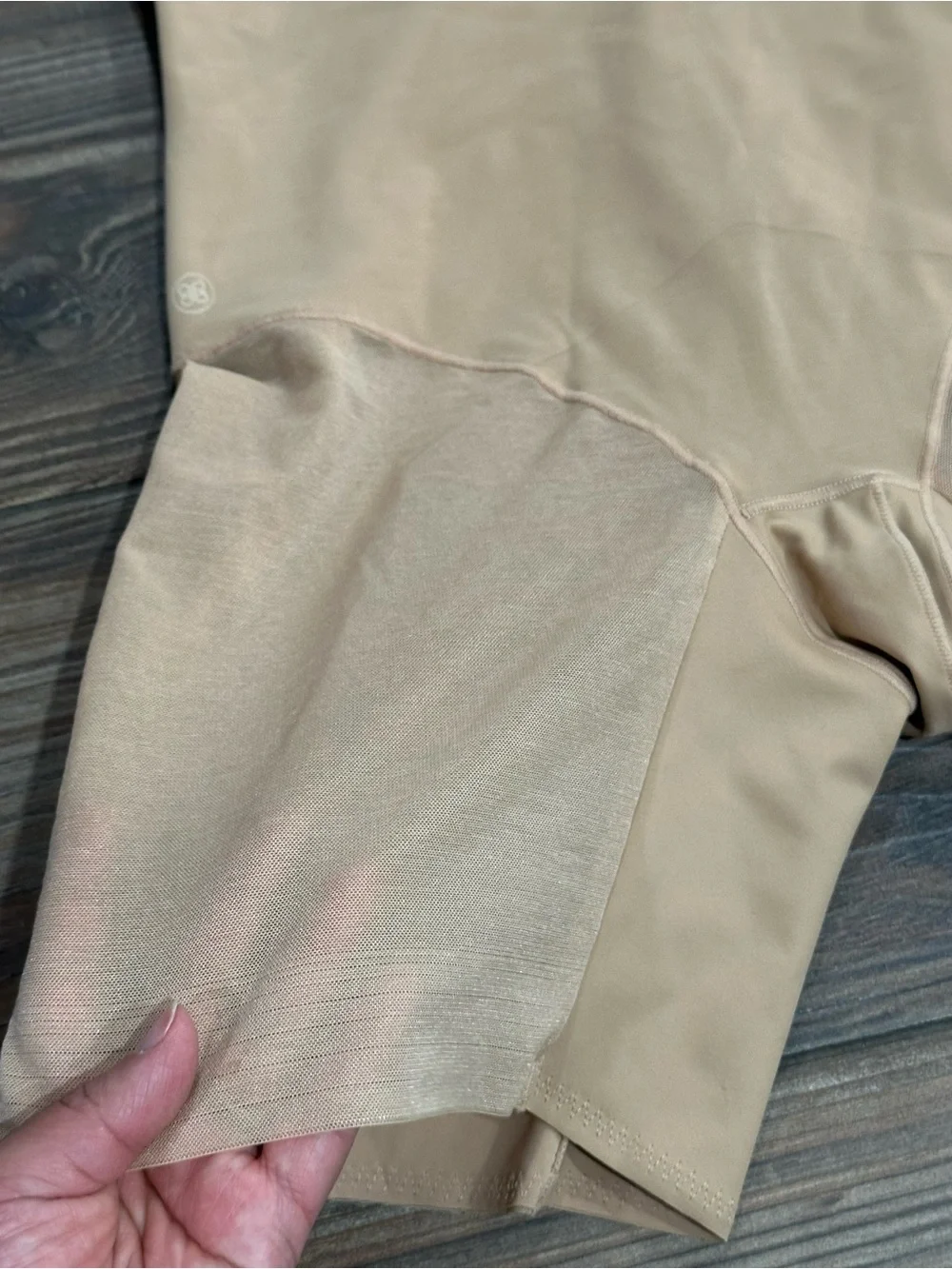 Honeylove High-Waist Shapewear Short in Nude